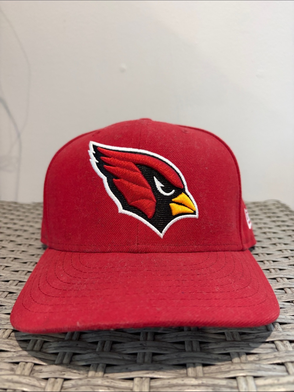 New Era Arizona Cardinals Red Baseball Cap with Team Logo